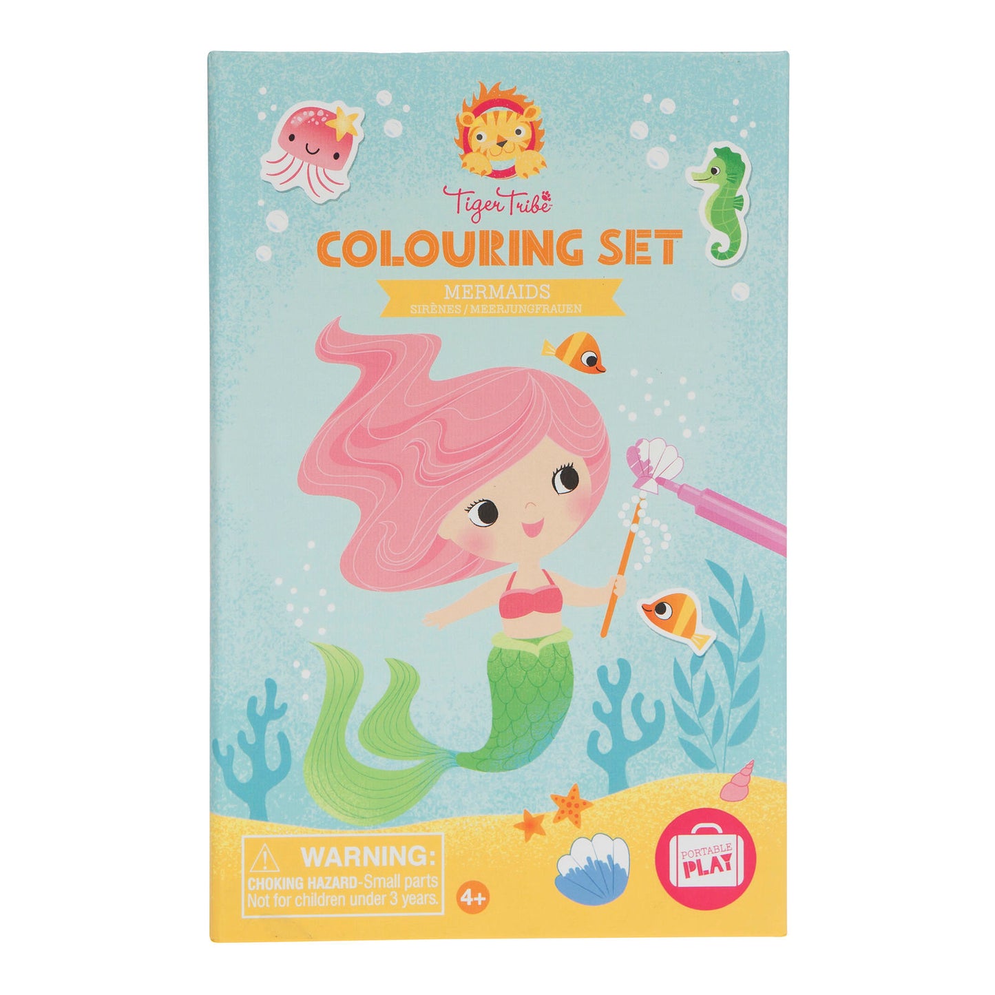 Tiger Tribe | Colouring Set In Mermaids Design | Order Online