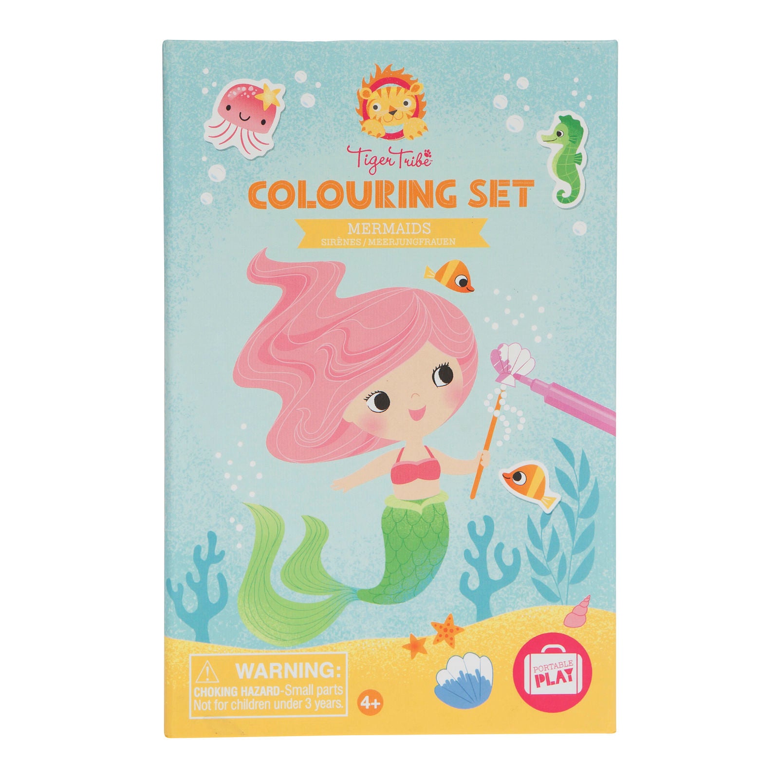 Tiger Tribe | Colouring Set In Mermaids Design | Order Online