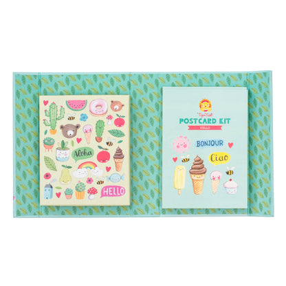 Postcard Kit — Assorted Greeting Postcards for Correspondence, Collecting, and Crafts