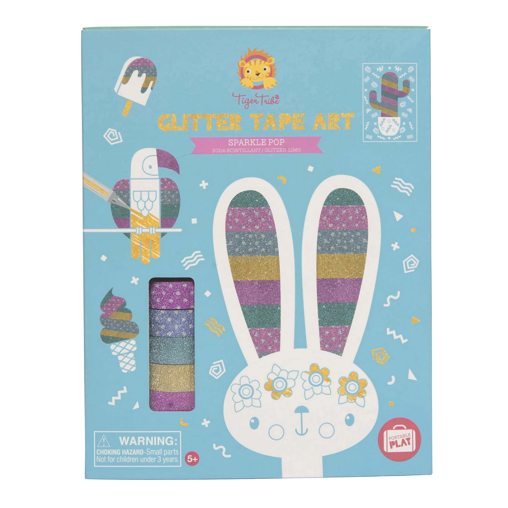 Glitter Tape Art - Sparkle Pop