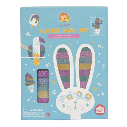 Glitter Tape Art - Sparkle Pop