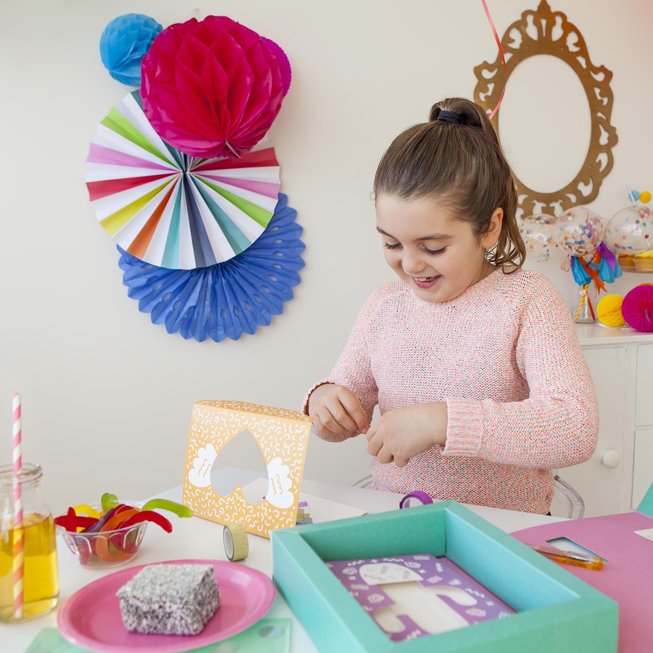 Glitter Tape Art - Sparkle Pop