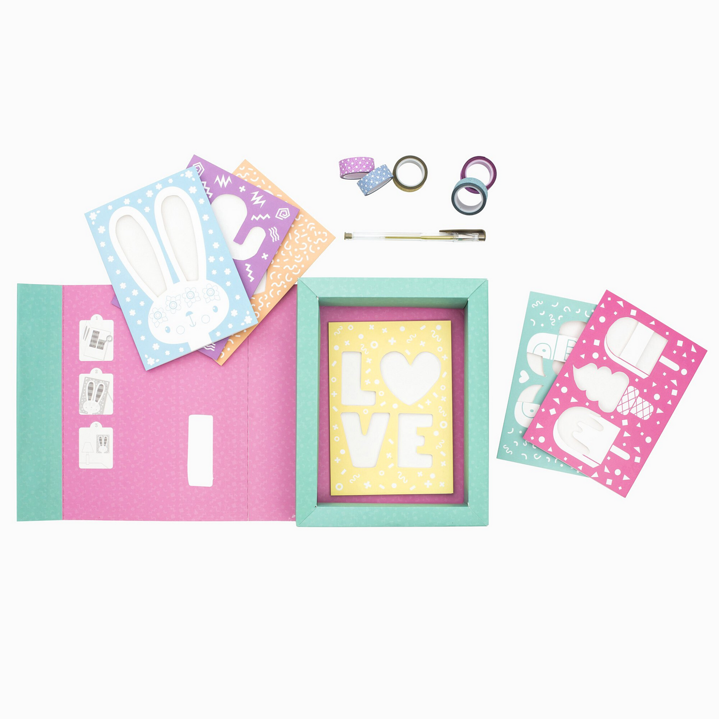 Glitter Tape Art - Sparkle Pop