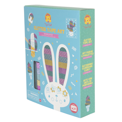 Glitter Tape Art - Sparkle Pop