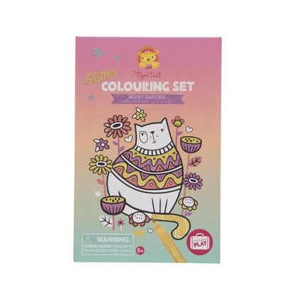 Glitter Colouring Set - Night Garden - Sweet Pea Kids
