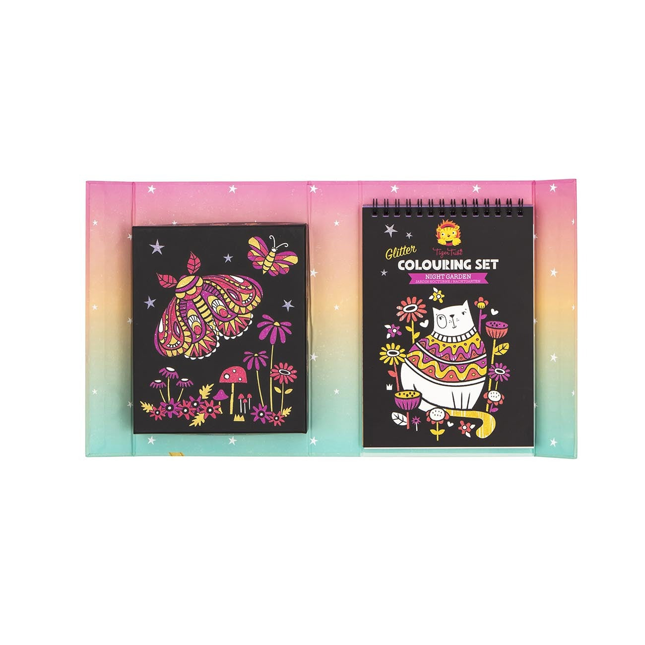 Glitter Colouring Set - Night Garden - Sweet Pea Kids