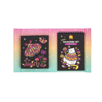 Glitter Colouring Set - Night Garden - Sweet Pea Kids