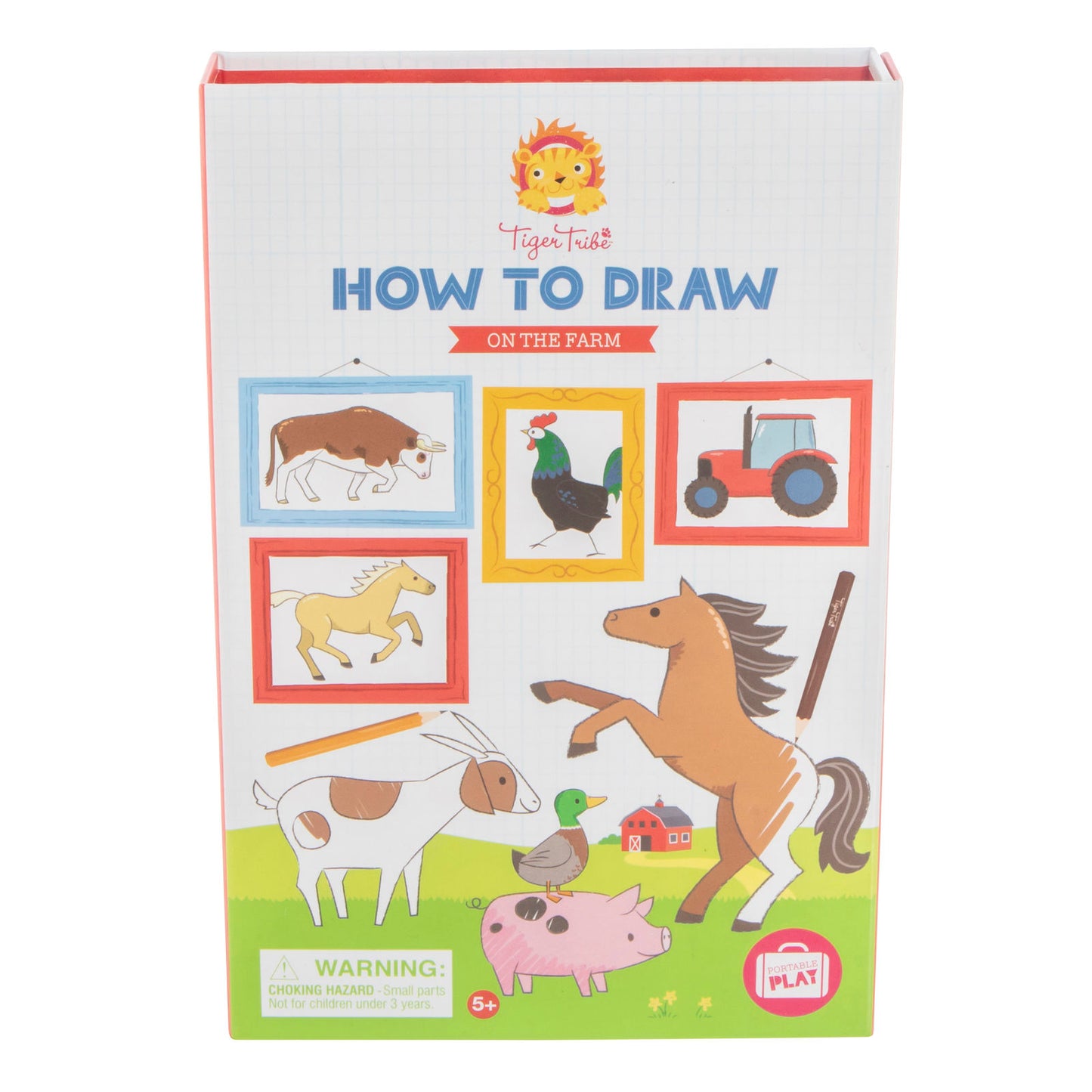 Tiger Tribe |How to Draw On The Farm Colouring Set