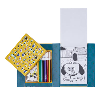 Colouring Set: Crazy Eyes - Creatures - Sweet Pea Kids