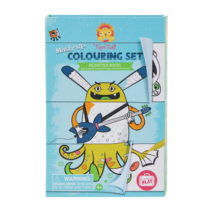 Tiger Tribe | Mash up Colouring Set - Monster Mash | 4 years+