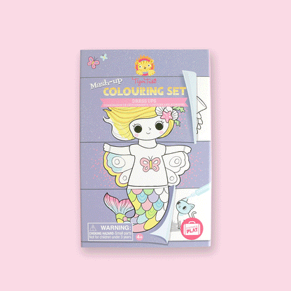 Colouring Set - Character Mash-Up Activity Pack for Creative Play for Kids & Families