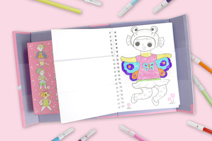 Colouring Set - Character Mash-Up Activity Pack for Creative Play for Kids & Families