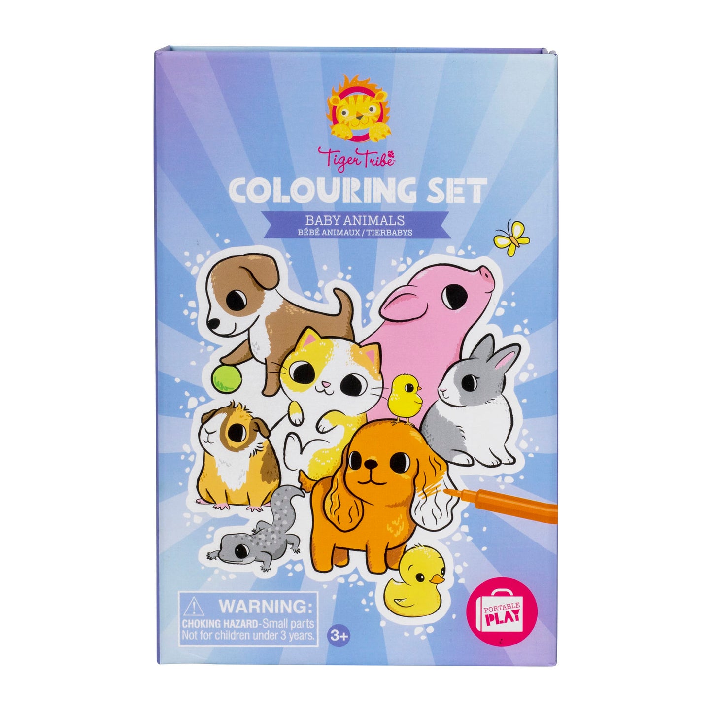 Tiger Tribe | Colouring Set In Baby Animal Design | Order Online 