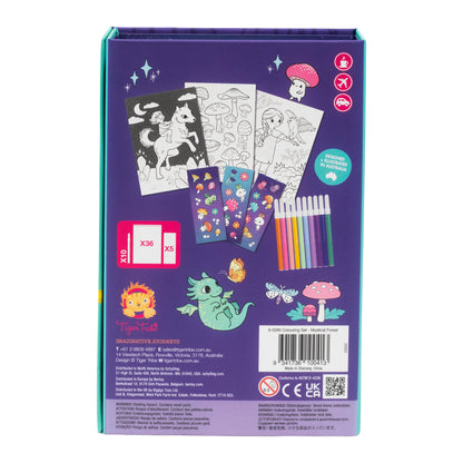 Colouring Set - Assorted Themed Activity Pack for Kids with Multiple Scenes