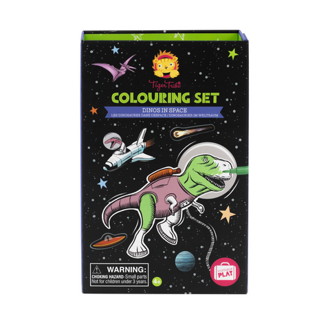 Tiger Tribe | Colouring Set In Dinos In Space Design | Order Online