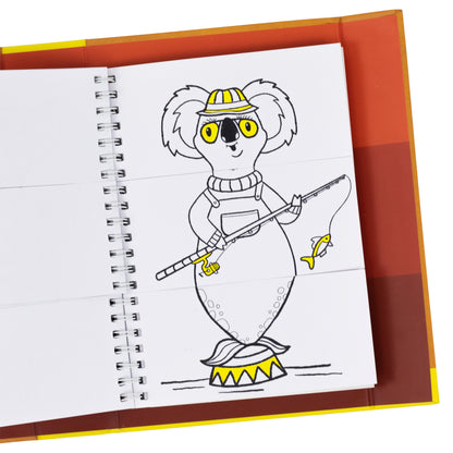 Colouring Set - Character Mash-Up Activity Pack for Creative Play for Kids & Families