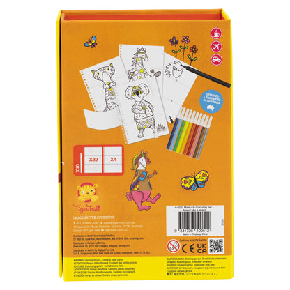 Colouring Set - Character Mash-Up Activity Pack for Creative Play for Kids & Families
