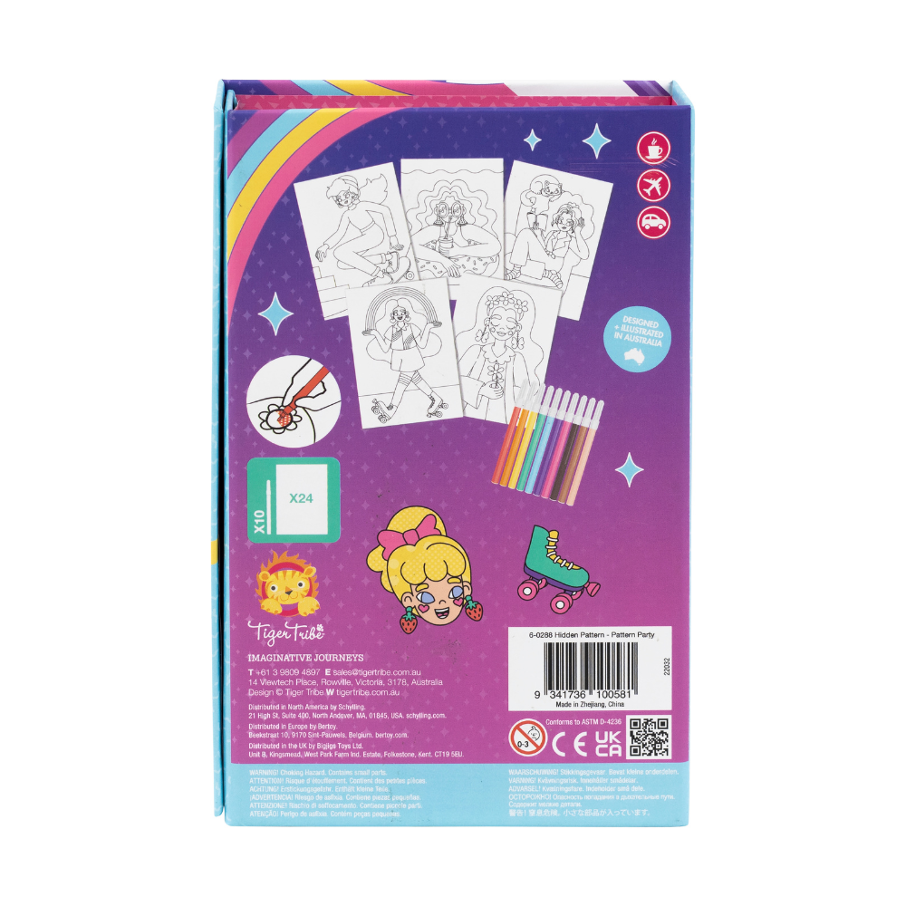 Hidden Pattern - Seek & Find Puzzle Book for Kids, Educational, Fun Pattern Recognition