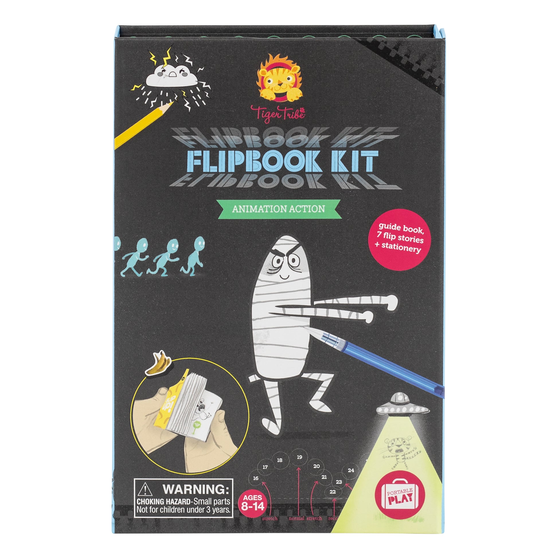 Tiger Tribe |  Flip Book Kit | Order From Sweet Pea