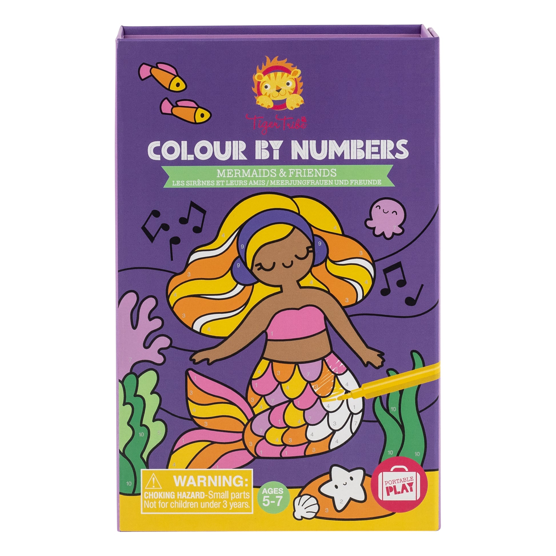 Tiger Tribe | Colour by Numbers - Mermaids and Friends