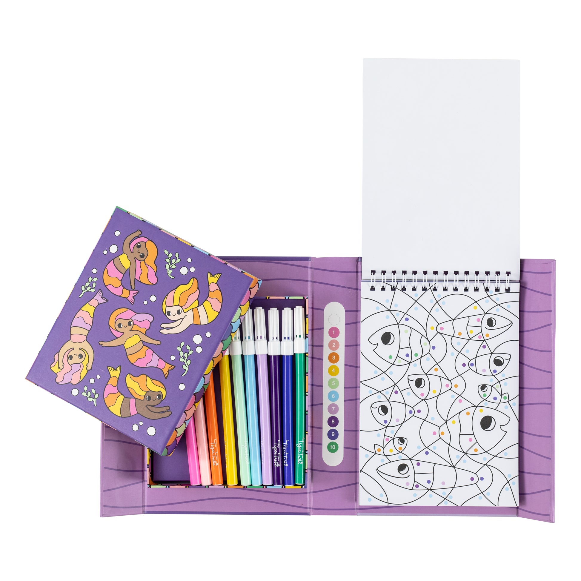 Tiger Tribe | Colour by Numbers - Mermaids and Friends | Sweet Pea