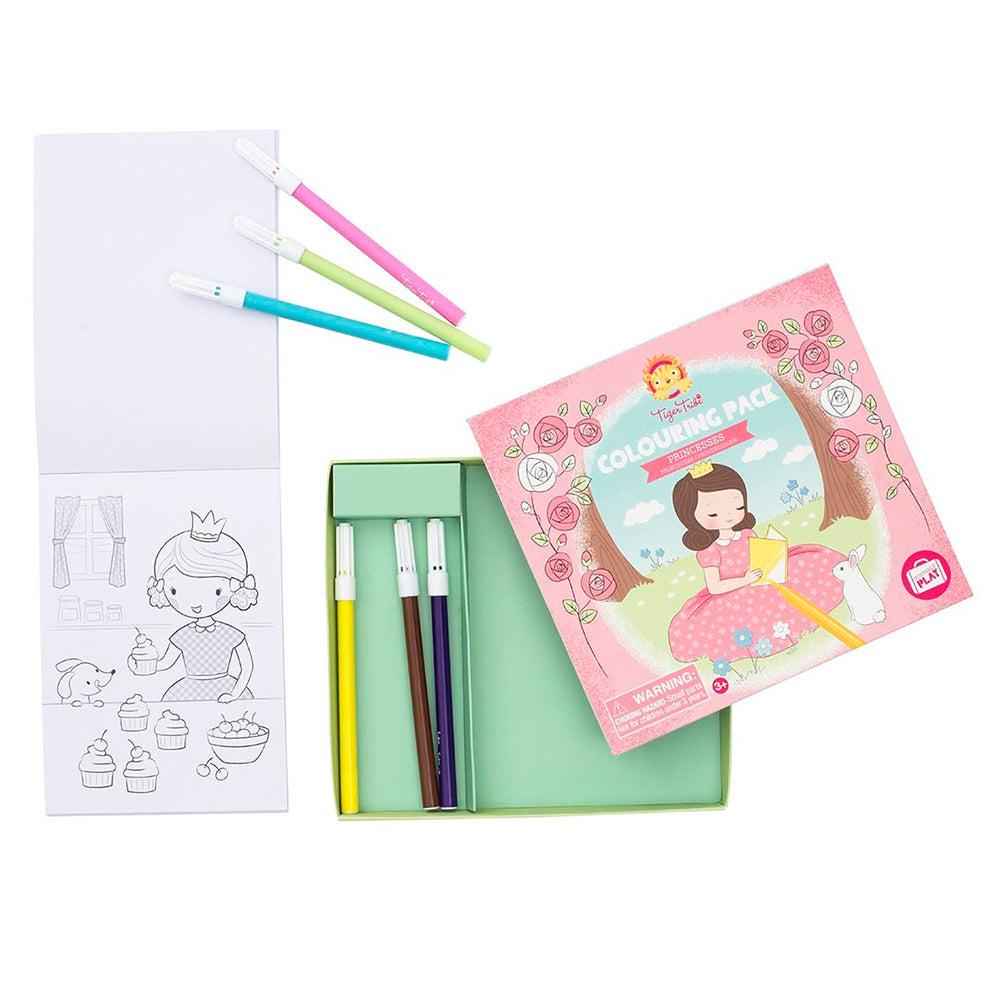 Colouring Pack - Princesses - Sweet Pea Kids