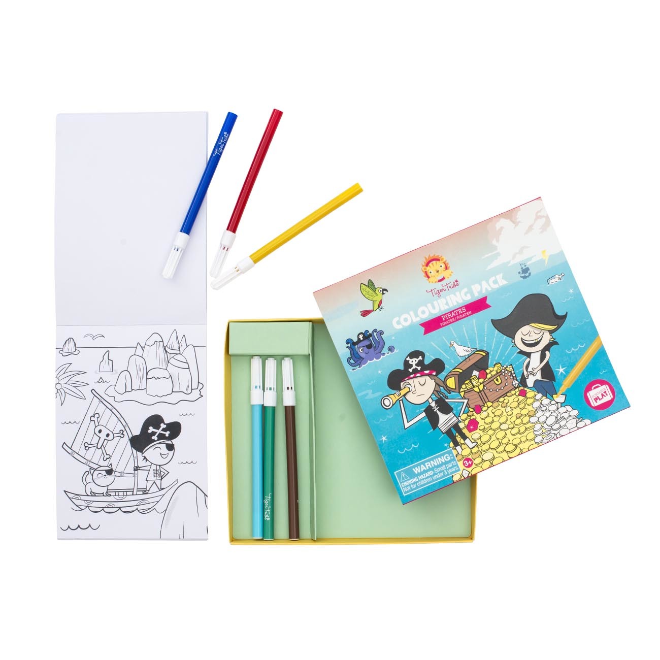 Colouring Pack - Pirates - Sweet Pea Kids