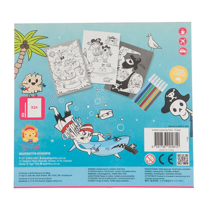 Colouring Pack - Pirates - Sweet Pea Kids