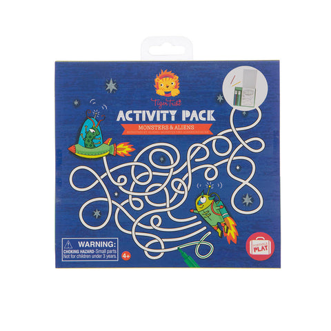 Activity Pack - Monsters & Aliens - Sweet Pea Kids