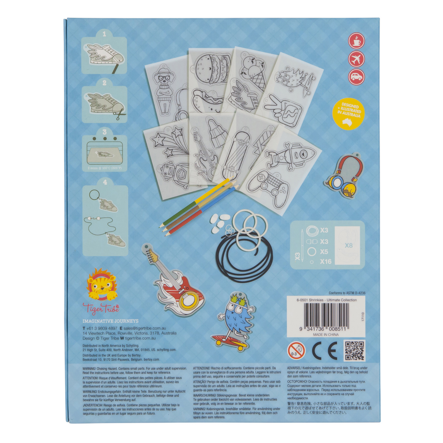 Shrinkies - Sweet Treats Ultimate Collection: Make Your Own Keyrings & Jewelery