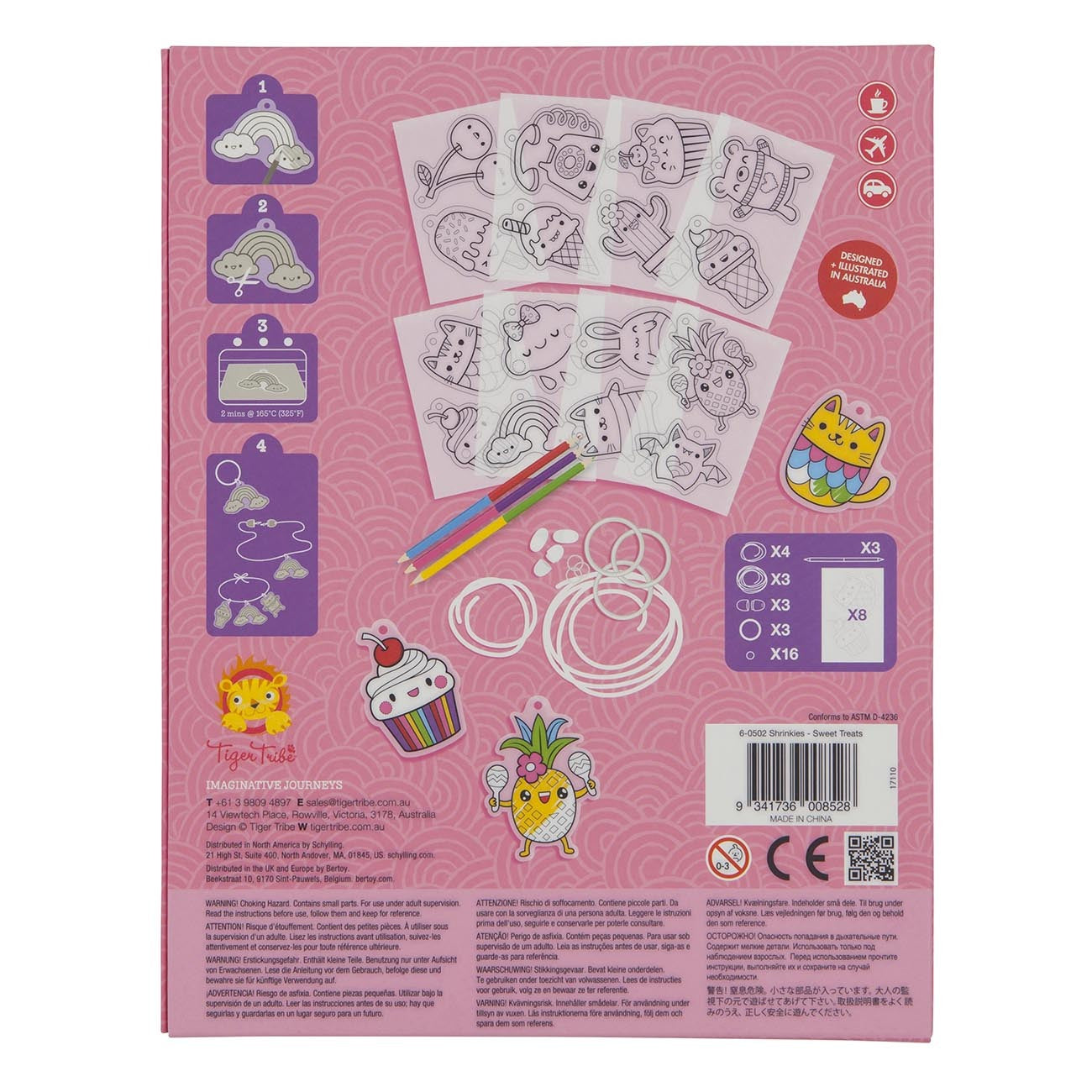 Shrinkies - Sweet Treats Ultimate Collection: Make Your Own Keyrings & Jewelery