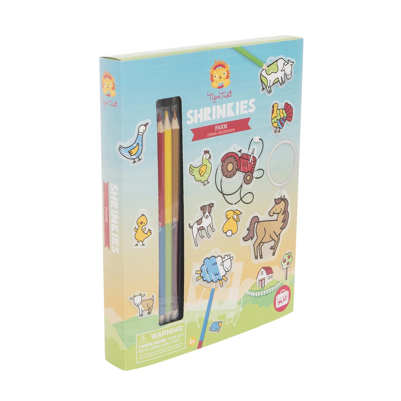 Shrinkies - Farm - Make Your Own Keyrings - Sweet Pea Kids