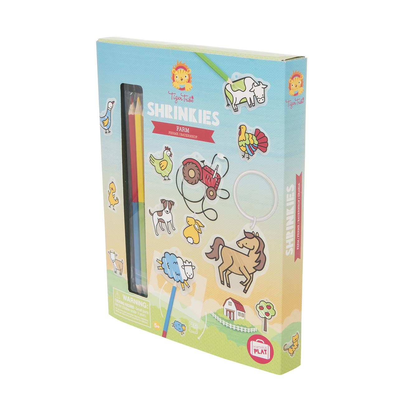 Shrinkies - Farm - Make Your Own Keyrings - Sweet Pea Kids
