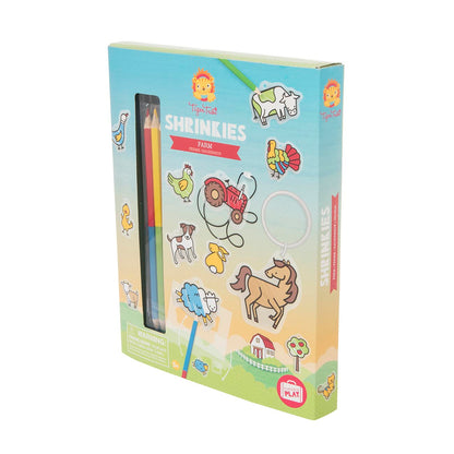 Shrinkies - Farm - Make Your Own Keyrings - Sweet Pea Kids