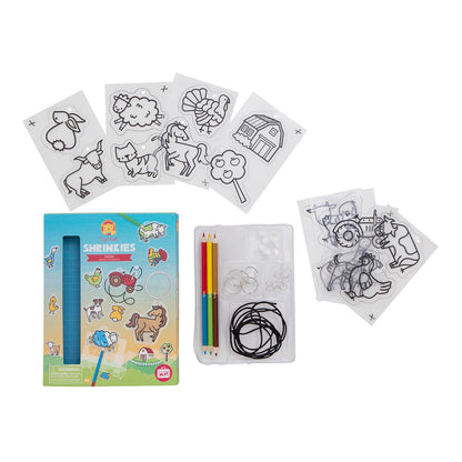 Shrinkies - Farm - Make Your Own Keyrings - Sweet Pea Kids