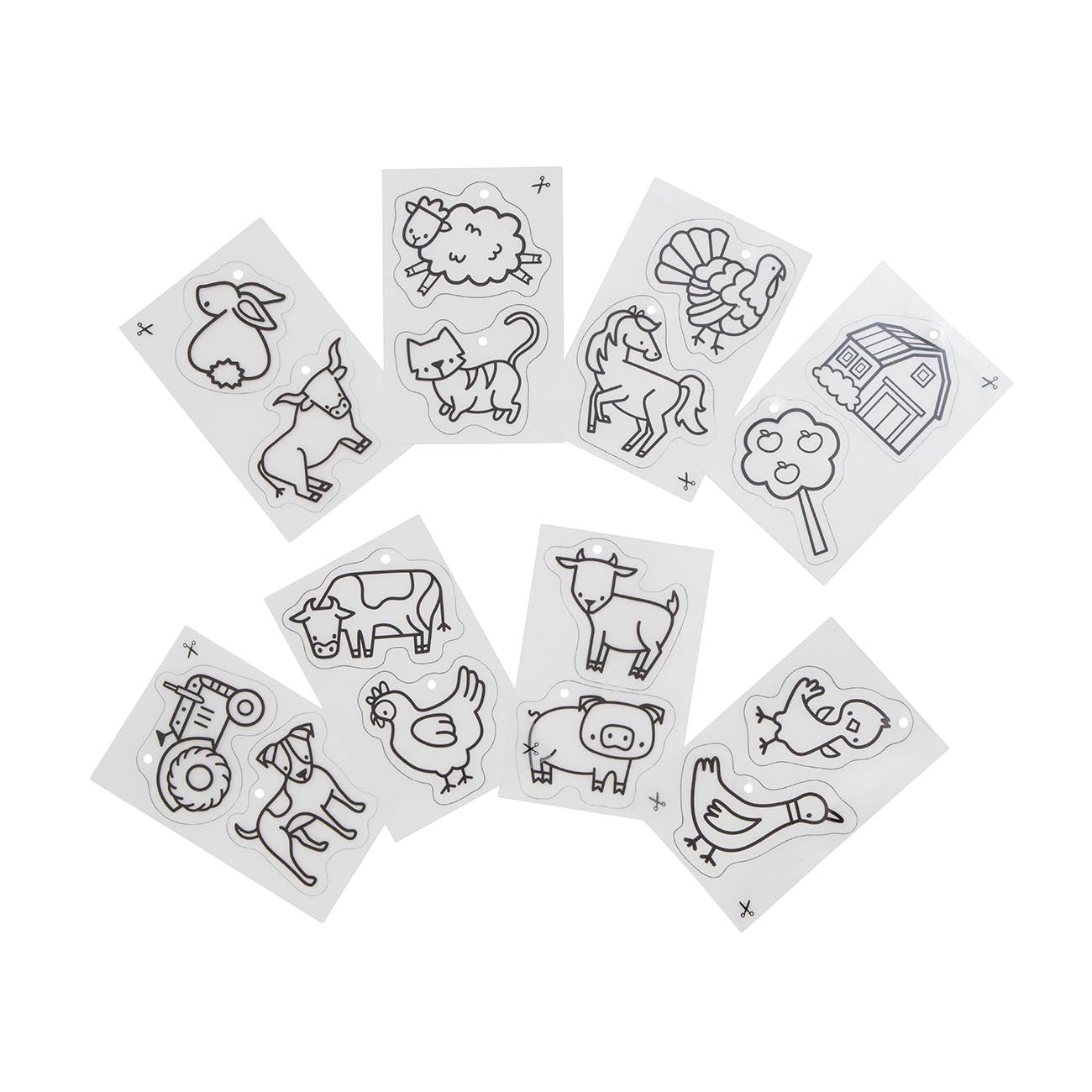 Shrinkies - Farm - Make Your Own Keyrings - Sweet Pea Kids
