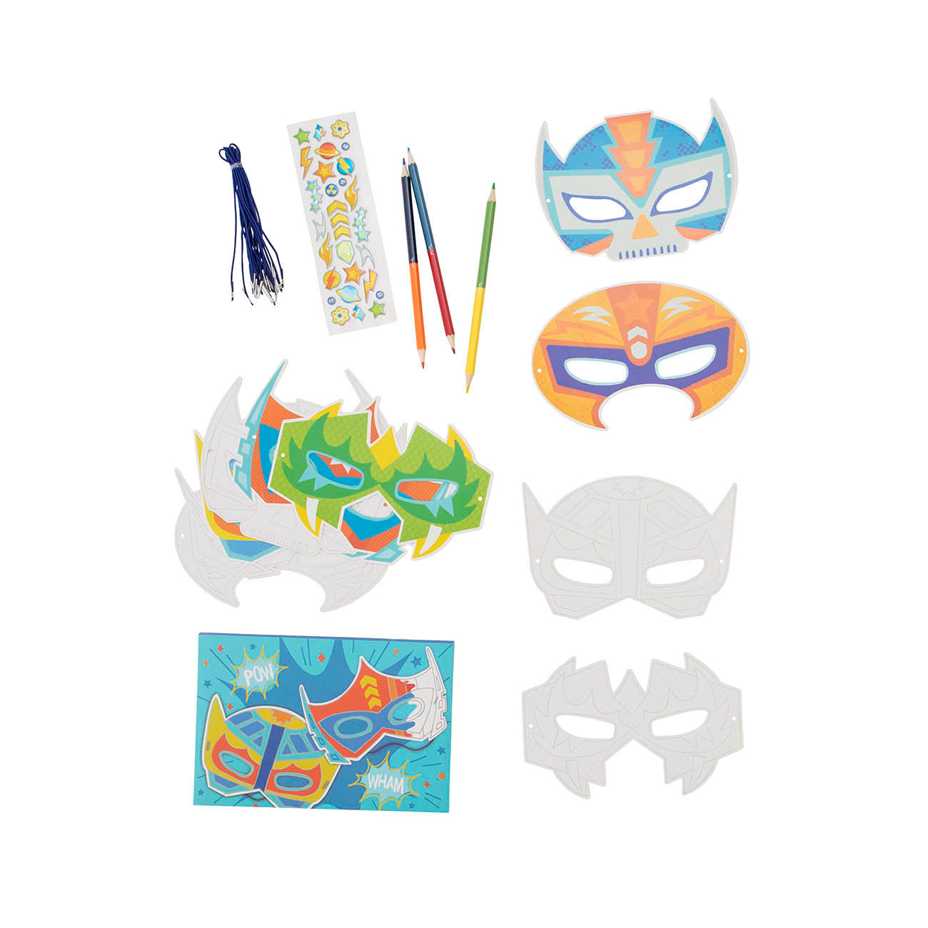 Paper Masks - Action Pack - Sweet Pea Kids