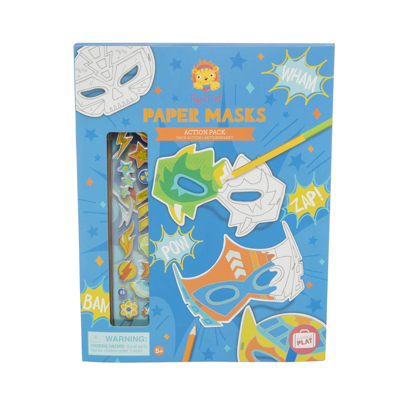 Paper Masks - Action Pack - Sweet Pea Kids
