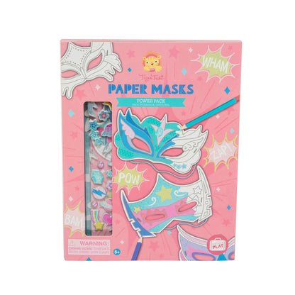 Paper Masks - Power Pack - Sweet Pea Kids
