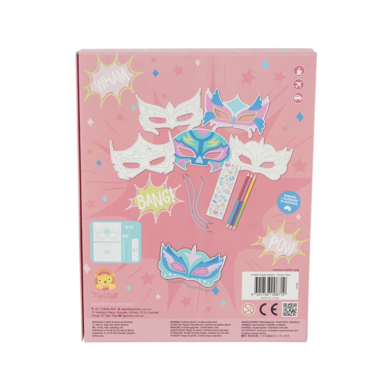 Paper Masks - Power Pack - Sweet Pea Kids