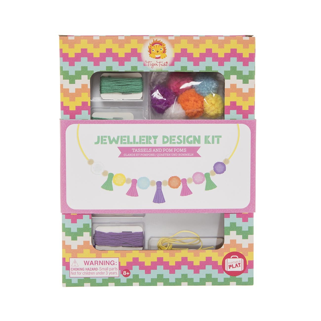 Jewellery Design Kit - Tassels and Pom Poms - Sweet Pea Kids