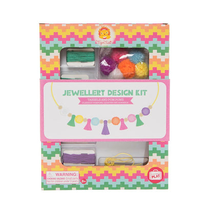Jewellery Design Kit - Tassels and Pom Poms - Sweet Pea Kids