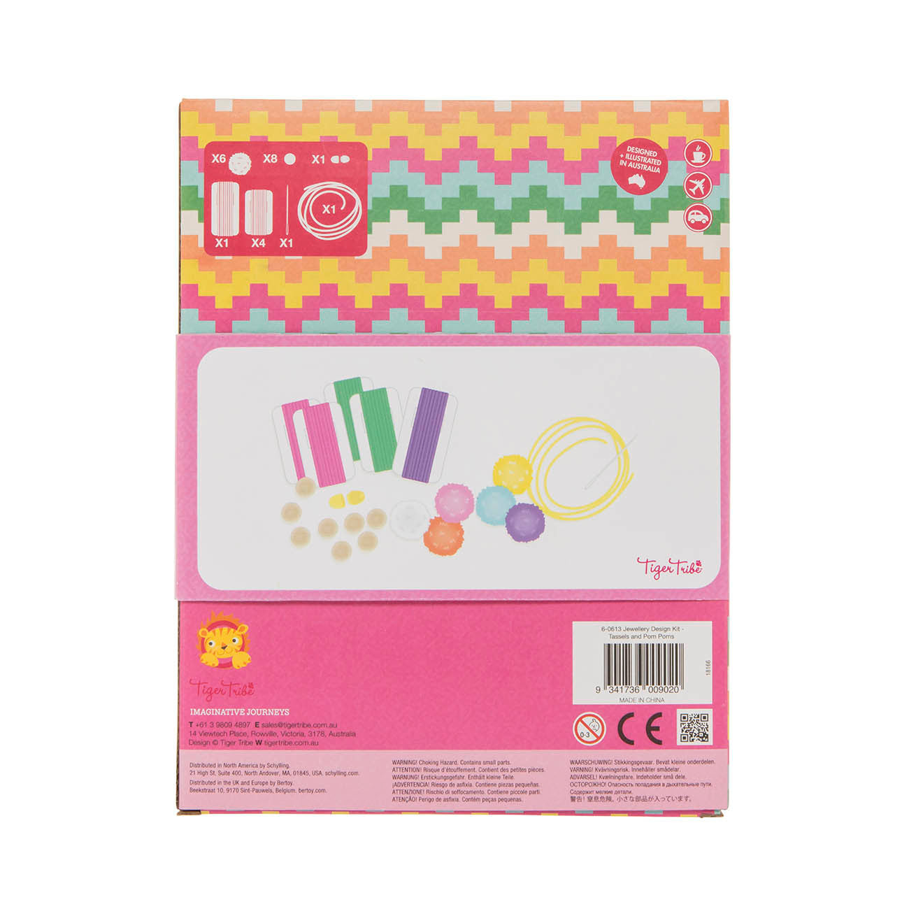 Jewellery Design Kit - Tassels and Pom Poms - Sweet Pea Kids