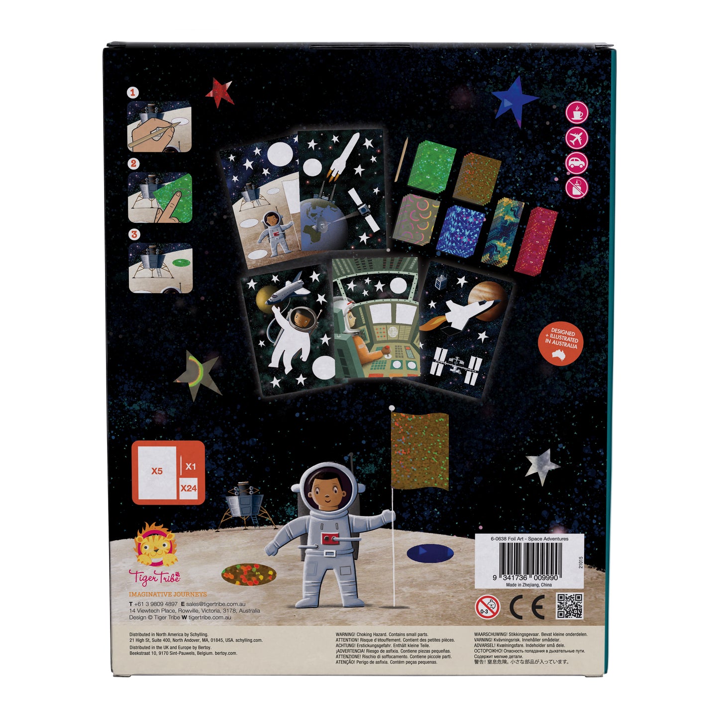 Foil Art - Decorative Collection for Kids' Rooms, Crafts and Playtime Fun