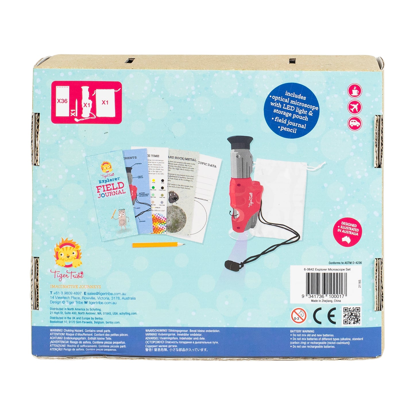 مجموعة مجهر المستكشف