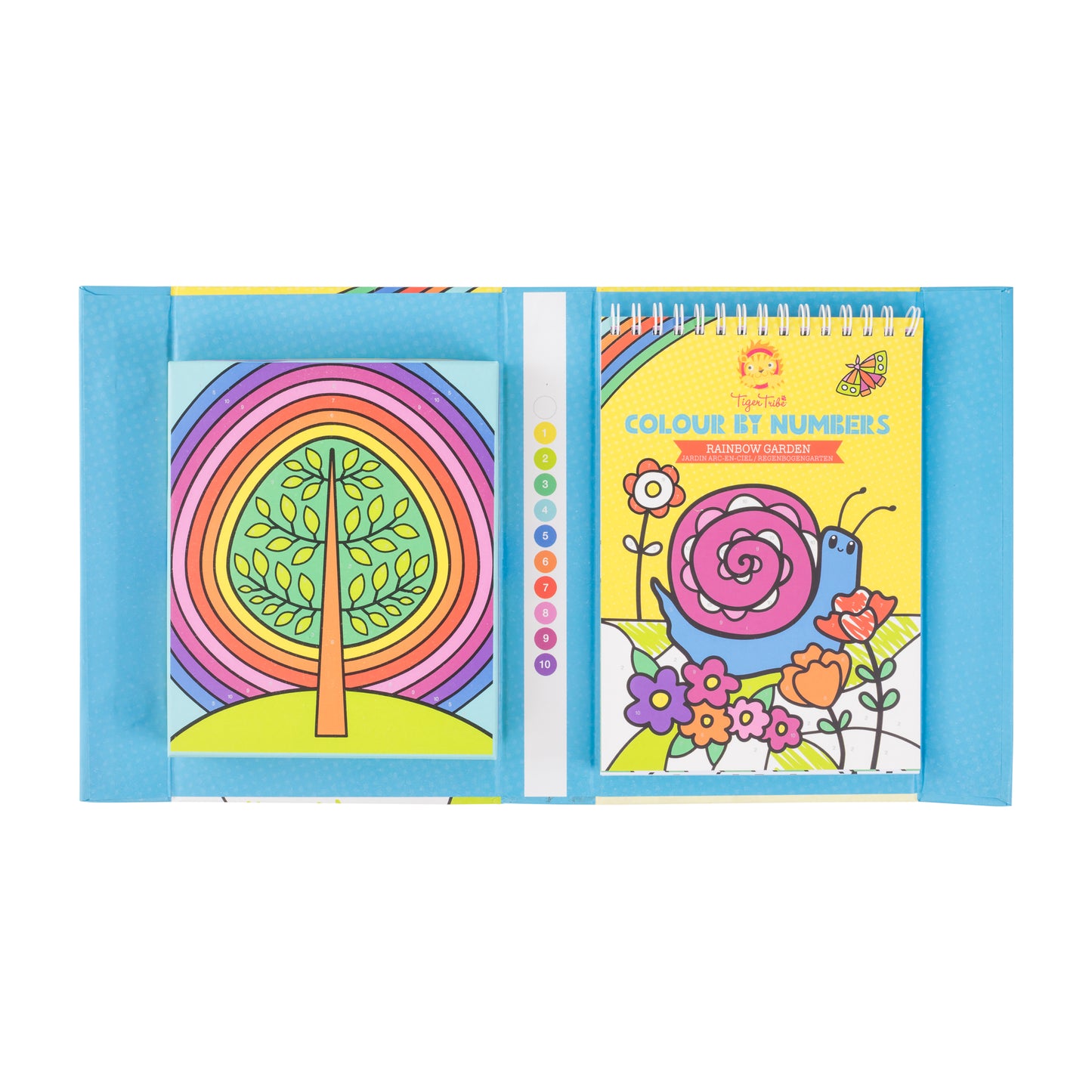 Order Tiger Tribe | Colour by Numbers - Rainbow Garden | Sweet Pea