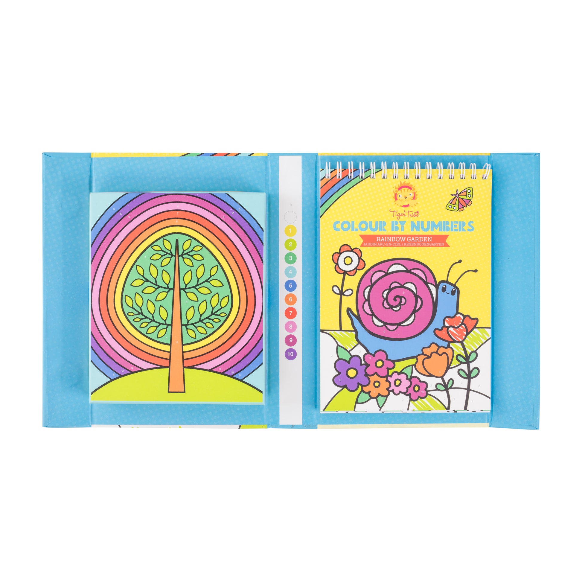 Order Tiger Tribe | Colour by Numbers - Rainbow Garden | Sweet Pea