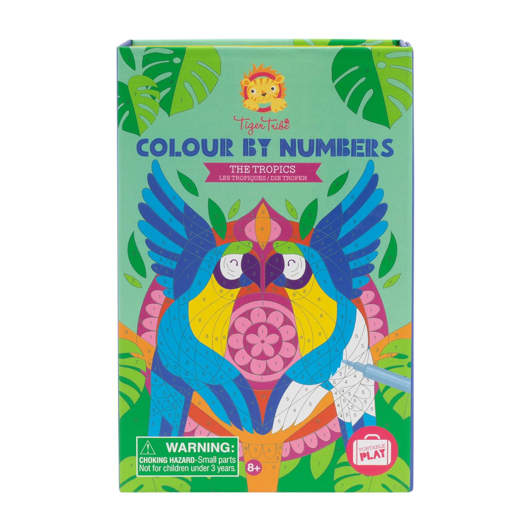 Tiger Tribe | Colour By Numbers - The Tropics | Sweet Pea UAE