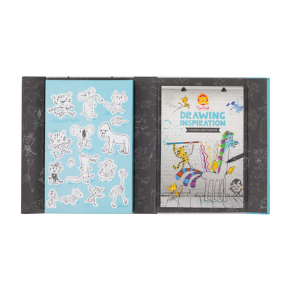 إلهام الرسم - دفتر رسم موجه
