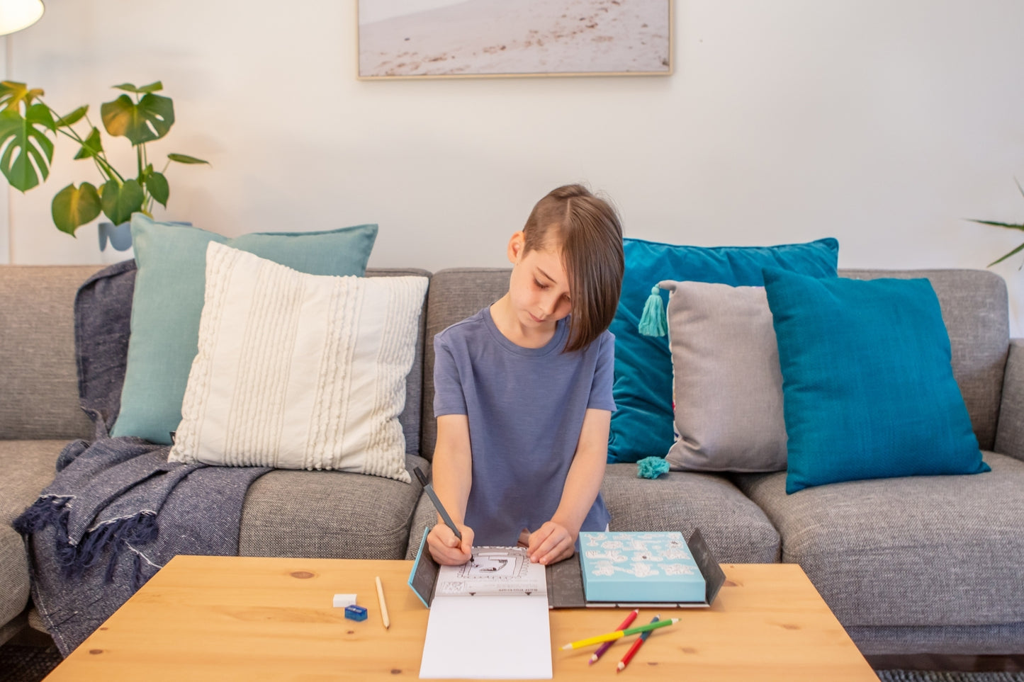 إلهام الرسم - دفتر رسم موجه